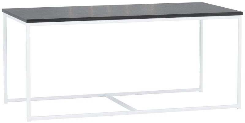 Isla Sohvapöytä Iso Valkoinen/musta Jalava 2 Isla Sohvapöytä Iso Valkoinen/musta Jalava - Image 2