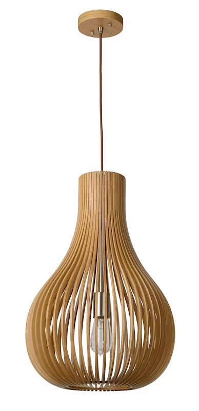 Lucide Bodo Riippuvalaisin 38 Cm Vaalea Puu 3 Lucide Bodo Riippuvalaisin 38 Cm Vaalea Puu - Image 3