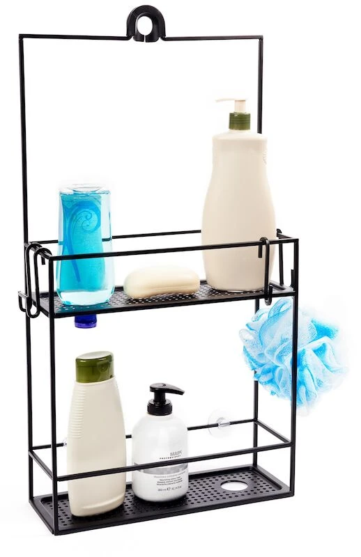 Umbra Cubiko Suihkuteline Musta 2 Umbra Cubiko Suihkuteline Musta - Image 2