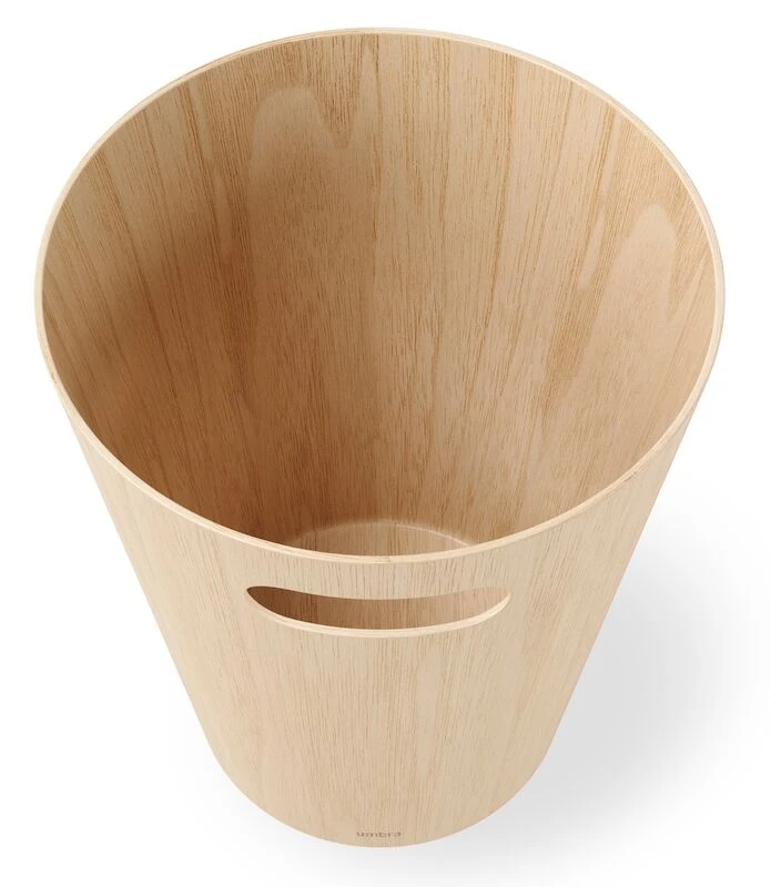 Umbra Woodrow Roskakori Luonnonväri 4 Umbra Woodrow Roskakori Luonnonväri - Image 4