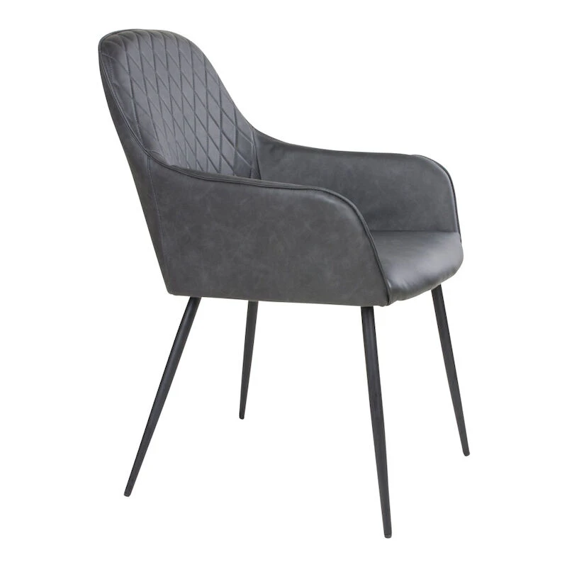 House Nordic Harbo Nojatuoli, Harmaa PU-keinonahka 1 House Nordic Harbo Nojatuoli, Harmaa PU-keinonahka