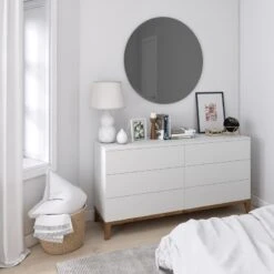 Umbra Hub Bevy Peili 91cm Savunharmaa -Yleinen Kotikauppa 1013719 582 insitu image 3