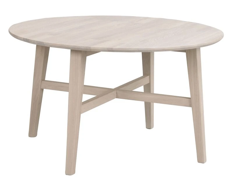 Rowico Filippa Sohvapöytä Pyöreä Ø90 Cm Valkoöljytty Tammi 2 Rowico Filippa Sohvapöytä Pyöreä Ø90 Cm Valkoöljytty Tammi - Image 2