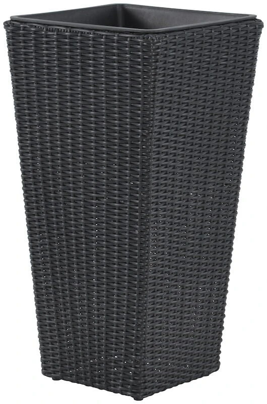 Kartio Polyrottinki Kukkaruukku 70 Cm Musta 3 Kartio Polyrottinki Kukkaruukku 70 Cm Musta - Image 3