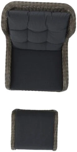 Butter Nojatuoli Ja Rahi Luonnonväri/ Musta