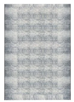 K/M Palazzo Faded Pallot Matto 200x290 Cm Sininen