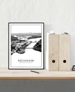 Kaverini Sella Rovaniemi Kaupunkijuliste 30x40 Cm