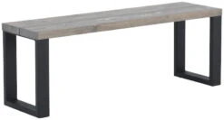 Ruska Penkki 35x126 Cm Harjattu Ja Lakattu Mänty Savunharmaa/musta Metalli 8 Ruska Penkki 35x126 Cm Harjattu Ja Lakattu Mänty Savunharmaa/musta Metalli -Yleinen Kotikauppa 209023 209028 2