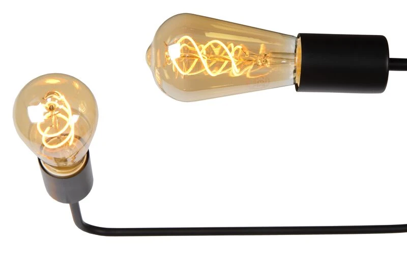 Lucide Lester Riippuvalaisin 6-osainen Musta 3 Lucide Lester Riippuvalaisin 6-osainen Musta - Image 3