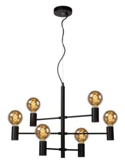 Lucide Leanne Riippuvalaisin 6-osainen Musta 8 Lucide Leanne Riippuvalaisin 6-osainen Musta -Yleinen Kotikauppa 21421 06 30