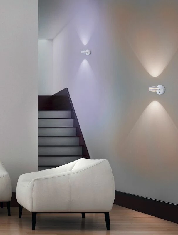 Trio WiZ Vista LED-älyseinävalaisin RGB Valkoinen 1 Trio WiZ Vista LED-älyseinävalaisin RGB Valkoinen