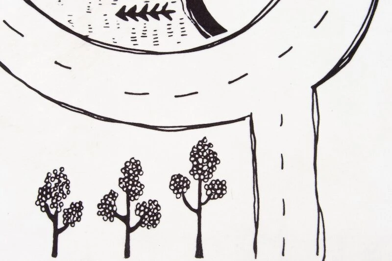 4Living Liikennematto 100x150 Cm Mustavalkoinen 6 4Living Liikennematto 100x150 Cm Mustavalkoinen - Image 6