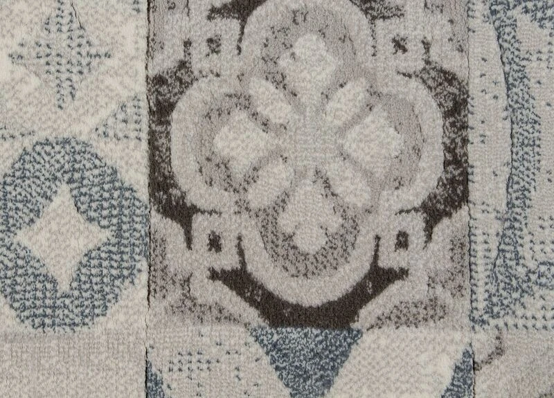 K/M Torino Piastrella Matto 160x230 Cm Sininen 2 K/M Torino Piastrella Matto 160x230 Cm Sininen - Image 2