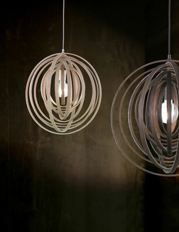 Trio Boolan Riippuvalaisin 1xE27 Ruskea 2 Trio Boolan Riippuvalaisin 1xE27 Ruskea - Image 2