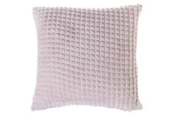 4Living Velour Chek Koristetyyny Roosa