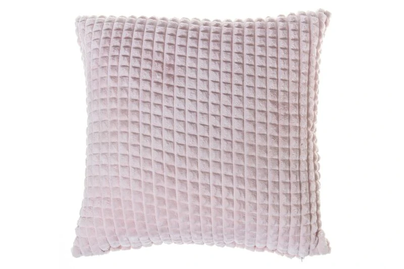 4Living Velour Chek Koristetyyny Roosa 1 4Living Velour Chek Koristetyyny Roosa