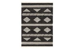 4Living Inari Villamatto 140x200 Cm Musta/valkoinen 7 4Living Inari Villamatto 140x200 Cm Musta/valkoinen -Yleinen Kotikauppa 309100 3