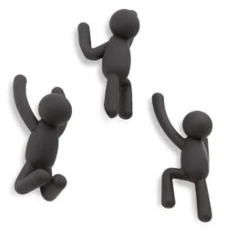 Umbra Buddy Naulakot 3 Kpl Musta