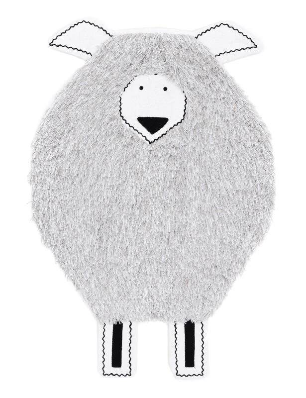 4Living Sheep Puuvillamatto 60x110 Cm Valkoinen 2 4Living Sheep Puuvillamatto 60x110 Cm Valkoinen - Image 2