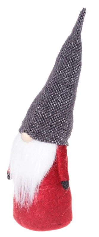 Winterseason Tonttu Tummanharmaa Neulelakki 40 Cm 2 Winterseason Tonttu Tummanharmaa Neulelakki 40 Cm - Image 2