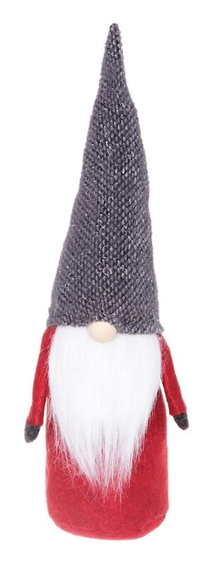 Winterseason Tonttu Tummanharmaa Neulelakki 40 Cm 1 Winterseason Tonttu Tummanharmaa Neulelakki 40 Cm