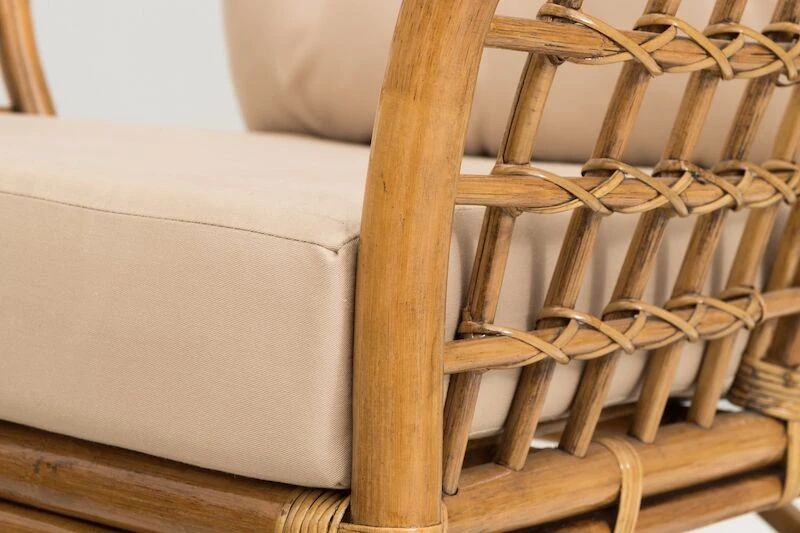 4Living Dolce Vita Rottinki Sohvaryhmä Vaalea Rottinki 2 4Living Dolce Vita Rottinki Sohvaryhmä Vaalea Rottinki - Image 2