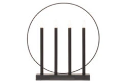 Finnlumor 4-haarainen Kynttelikkö Metalli Musta 5 Finnlumor 4-haarainen Kynttelikkö Metalli Musta -Yleinen Kotikauppa 330597 a 02