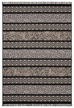 4Living Africa Matto 160x230 Cm Musta -Yleinen Kotikauppa 332246