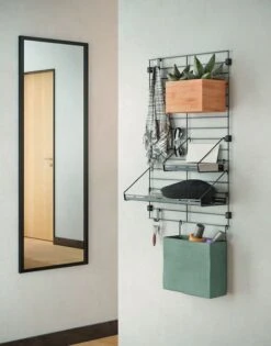 Metaltex Mural Hylly 43x15x13 Cm, Musta