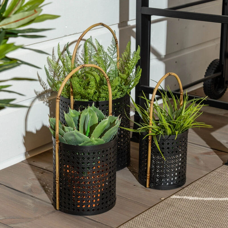 4Living Lombok Kukkakori 3 Kpl 1 4Living Lombok Kukkakori 3 Kpl