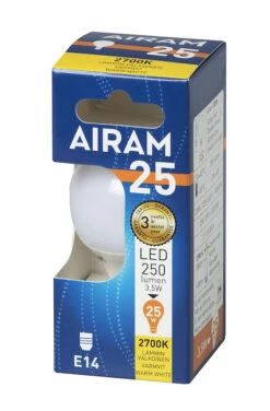 Airam Led-lamppu E14 3,5 W P45 827 250lm OP