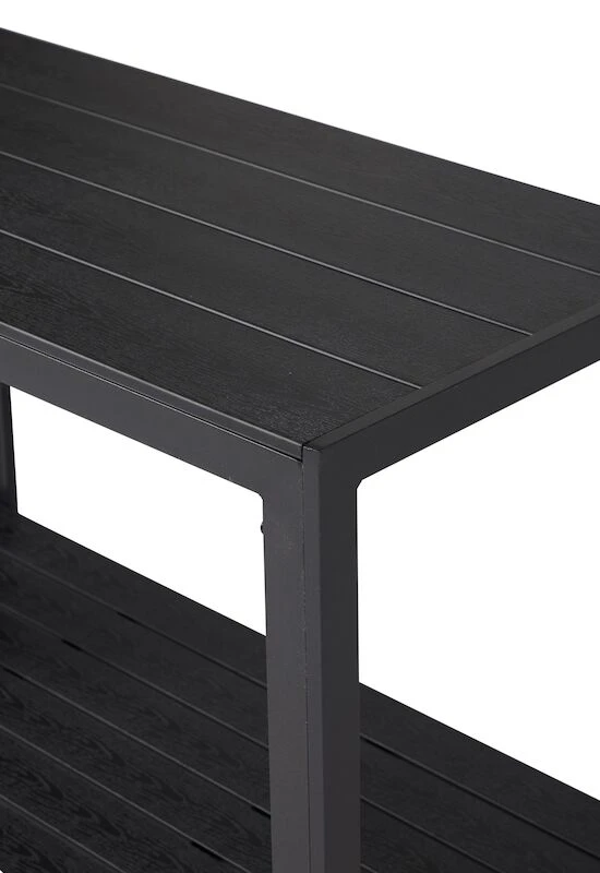 Outfit Noah Tarjoiluvaunu Musta Aintwood/alumiini 2 Outfit Noah Tarjoiluvaunu Musta Aintwood/alumiini - Image 2