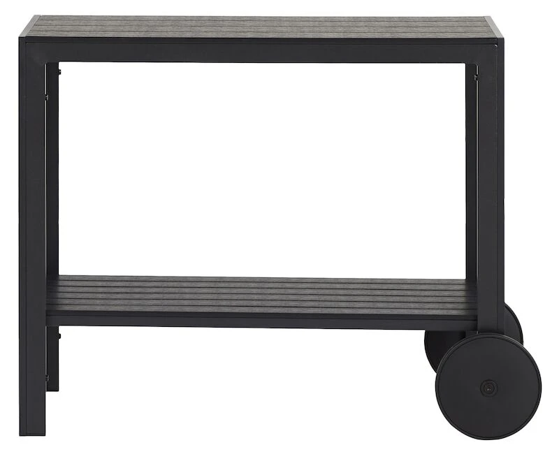 Outfit Noah Tarjoiluvaunu Musta Aintwood/alumiini 3 Outfit Noah Tarjoiluvaunu Musta Aintwood/alumiini - Image 3