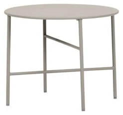 Envy Pyöreä Apupöytä Ø50 Cm, Vaalean Harmaa