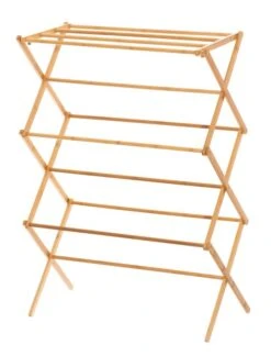 4Living Bambukuivausteline 74x36x105 Cm Luonnonväri -Yleinen Kotikauppa 4Living20Bambu20kuivausteline20luonnonvari 1