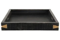 4Living Roots Tarjotin 2 Kpl Musta