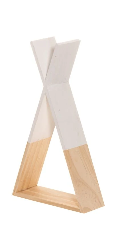 4Living Tiipii Hylly 23 Cm Luonnonväri/valkoinen 1 4Living Tiipii Hylly 23 Cm Luonnonväri/valkoinen