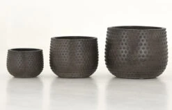 4Living Dots Ulkoruukku Mattaharmaa 3 Kpl -Yleinen Kotikauppa 4Living Dots ulkoruukku mattaharmaa 3 kpl 327034 0 0