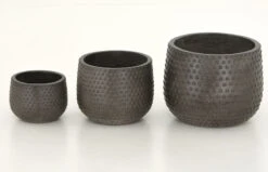 4Living Dots Ulkoruukku Mattaharmaa 3 Kpl -Yleinen Kotikauppa 4Living Dots ulkoruukku mattaharmaa 3 kpl 327034 0 1