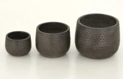 4Living Dots Ulkoruukku Mattaharmaa 3 Kpl -Yleinen Kotikauppa 4Living Dots ulkoruukku mattaharmaa 3 kpl 327034 0 2