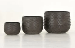 4Living Dots Ulkoruukku Mattaharmaa 3 Kpl -Yleinen Kotikauppa 4Living Dots ulkoruukku mattaharmaa 3 kpl 327034 1 0