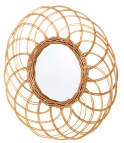 4Living Rottinki Peili 55 Cm Luonnonväri