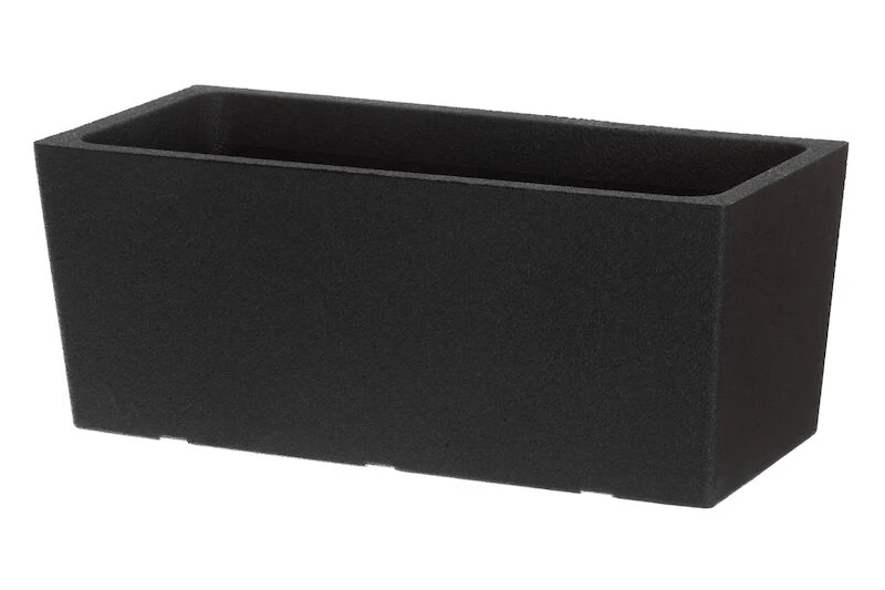 4Living Terde Termoruukku 55x25x22 Cm Musta 1 4Living Terde Termoruukku 55x25x22 Cm Musta