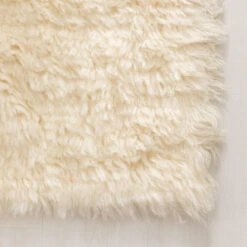 4Living Smooth Villamatto 60x90 Cm Valkoinen