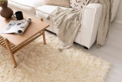 4Living Smooth Villamatto 60x90 Cm Valkoinen -Yleinen Kotikauppa 4 living smooth villamatto web 5