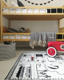 4Living Liikennematto 100x150 Cm Mustavalkoinen 10 4Living Liikennematto 100x150 Cm Mustavalkoinen -Yleinen Kotikauppa 4living automatto 02 1