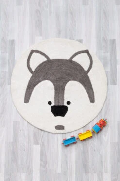 4Living Hysky Matto 100 Cm Valkoinen -Yleinen Kotikauppa 4living husky matto 2