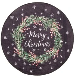 4Living Kranssi Matto 100 Cm Tummansininen/vihreä 5 4Living Kranssi Matto 100 Cm Tummansininen/vihreä -Yleinen Kotikauppa 4living kranssi matto