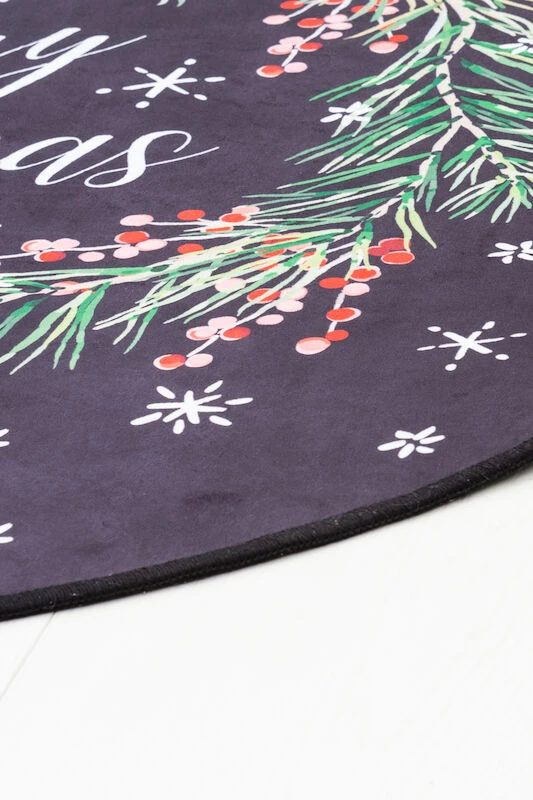 4Living Kranssi Matto 100 Cm Tummansininen/vihreä 1 4Living Kranssi Matto 100 Cm Tummansininen/vihreä