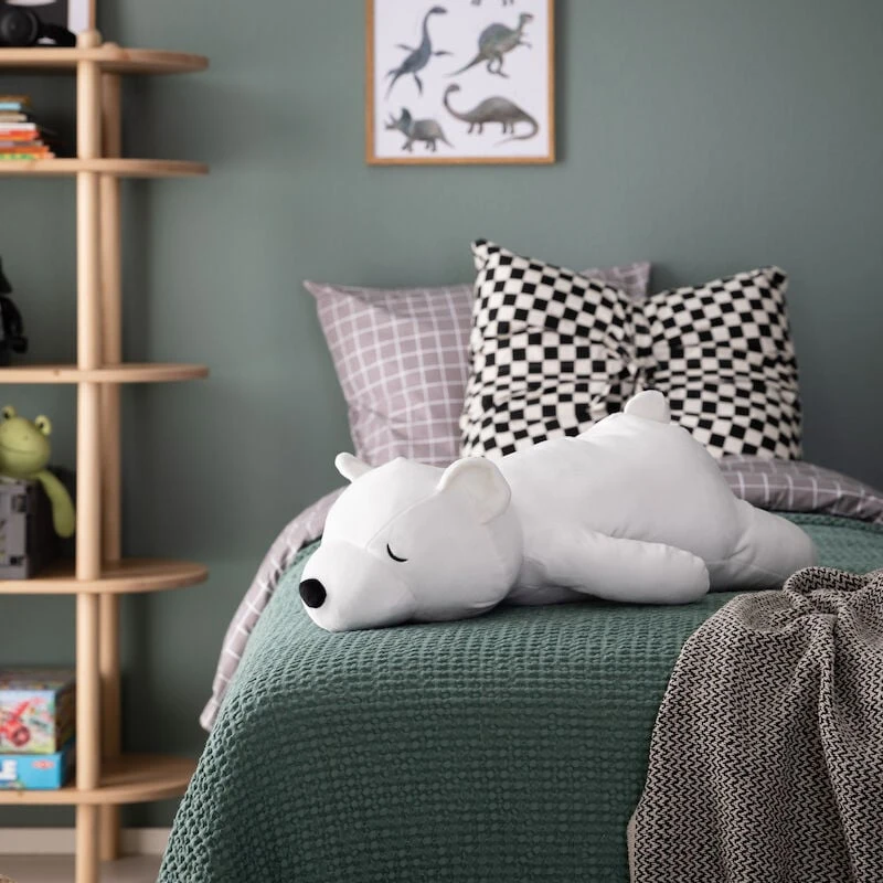 4Living Nalle Pehmolelu 65x48 Cm Valkoinen 3 4Living Nalle Pehmolelu 65x48 Cm Valkoinen - Image 3